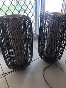 Bedside Lamps x2 | Table & Desk Lamps | Gumtree Australia Brisbane