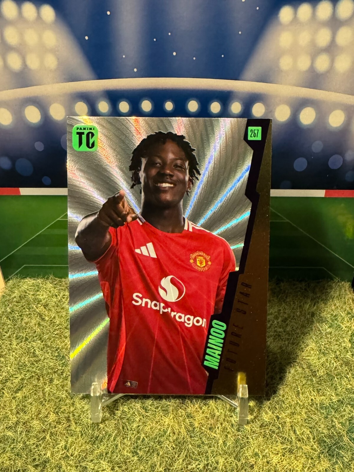 PANINI TOP CLASS 2025 CARD KOBBIE MAINOO MANCHESTER UNITED