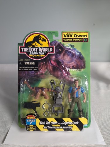 The Lost World Jurassic Park Nick Van Owen Series 2 RARE JP