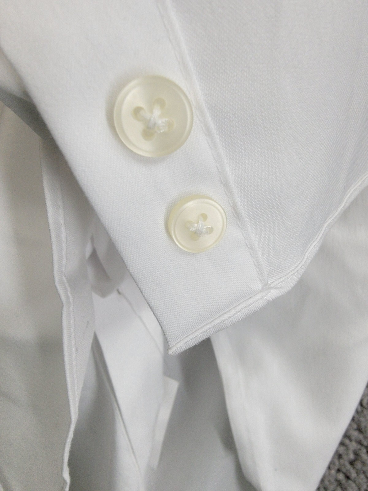 Calvin Klein Infinite Color Regular Fit Dress Shirt Men's M 15-15.5 34-35 White - Picture 17 of 19