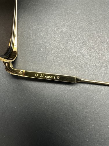 Pre-owned John Dalia Brad C100 55-18-145 Sunglasses In Gold And Black