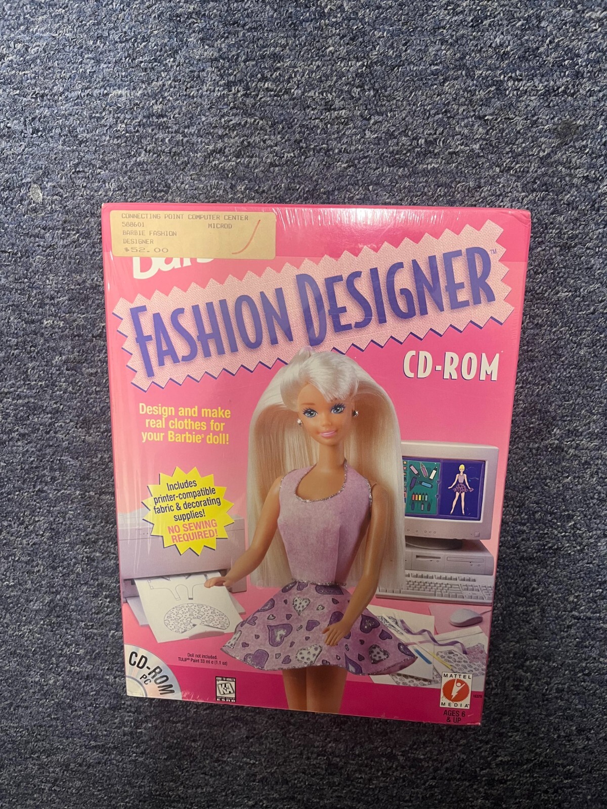 Barbie CD-ROM Fashion Designer - Windows 95 or 3.1 | eBay