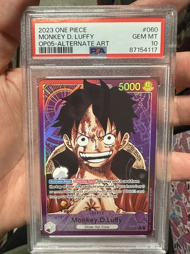 One Piece OP-05 Monkey D Luffy ENGLISH Leader Alt Art OP05