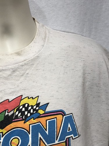 Daytona 500 Nascar Vintage 1993 STP Tee T-Shirt Made in USA Tour Premier Sports