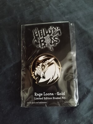 Helluva Boss Rage Loona - Gold - Limited Edition Enamel Pin