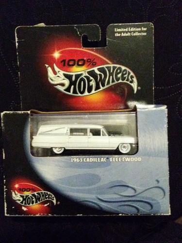 100% Hot Wheels 2000 Black Box 1963 Cadillac Fleetwood Hearse White LIMITED | eBay 100% Hot Wheels 2000 Black Box 1963 Cadillac Fleetwood Hearse White LIMITED | eBay