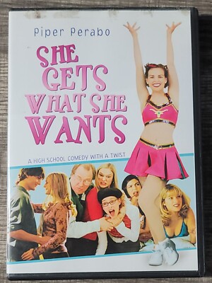 She Gets What She Wants DVD, Lions Gate Home Entertainment, Free Shipping 