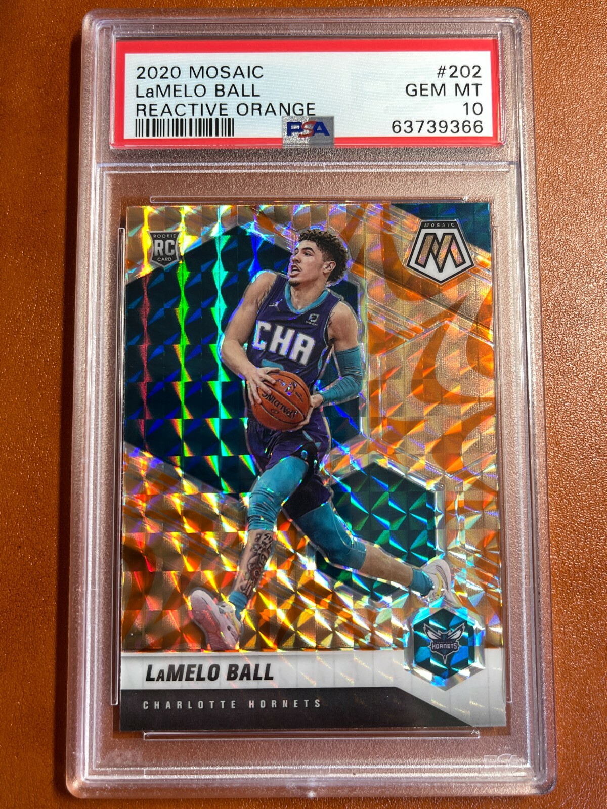 49枚限定!!PSA9】Lamelo Ball RC Mosaic Prizm