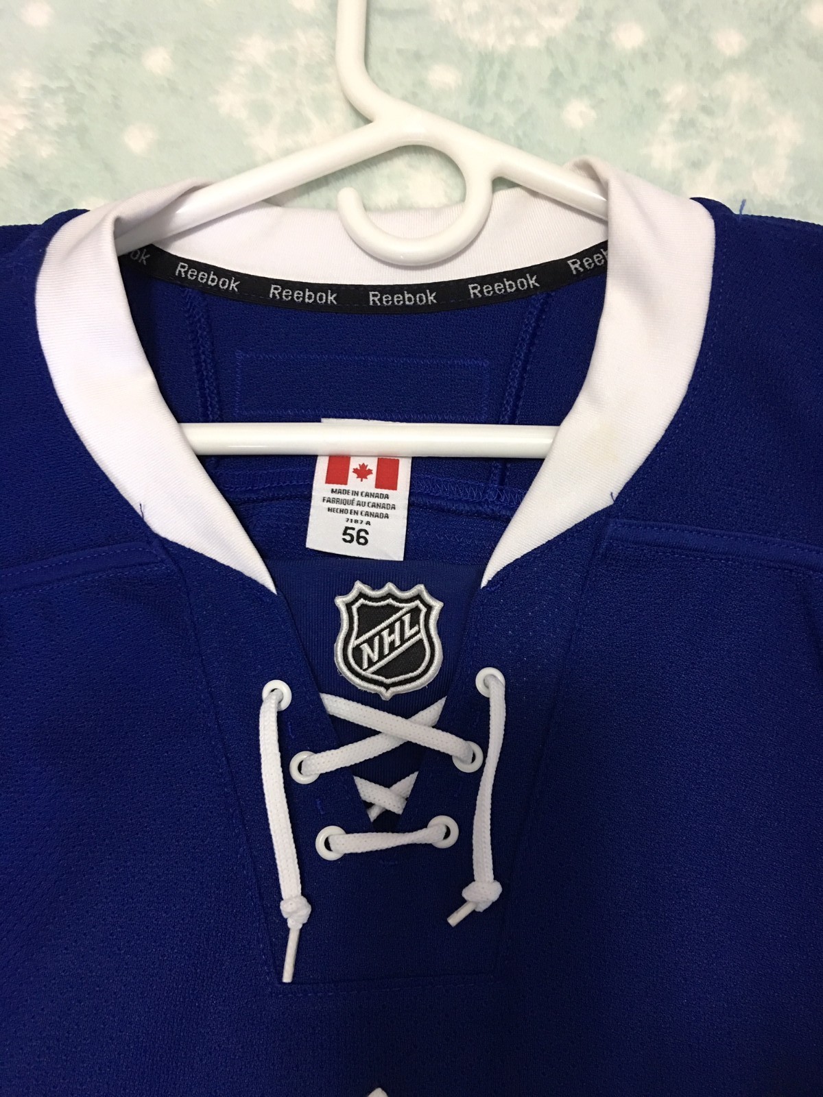 Matt Frattin Toronto Maple Leafs #39 Game Worn NHL jersey former Fighting Sioux