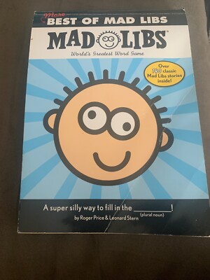 MAD LIPS MORE Best of Mad Libs by Price, Roger; Stern, Leonard