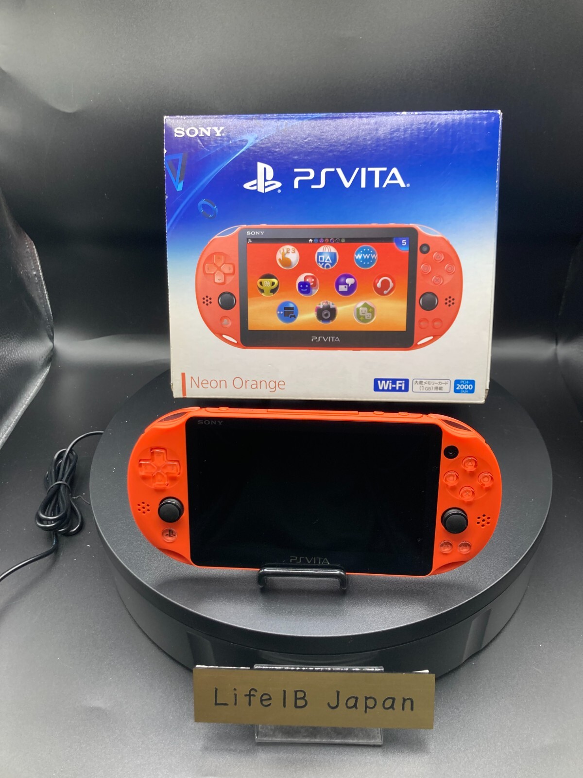 1円】PSVITA 本体 ブラック SONYPlayStation VITA PCH-1000 初期化