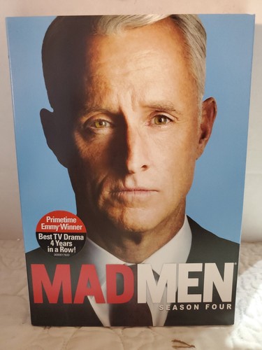 NEW: Mad Men: Season Four SEALED DVD W/Slipcover Emmy Winner