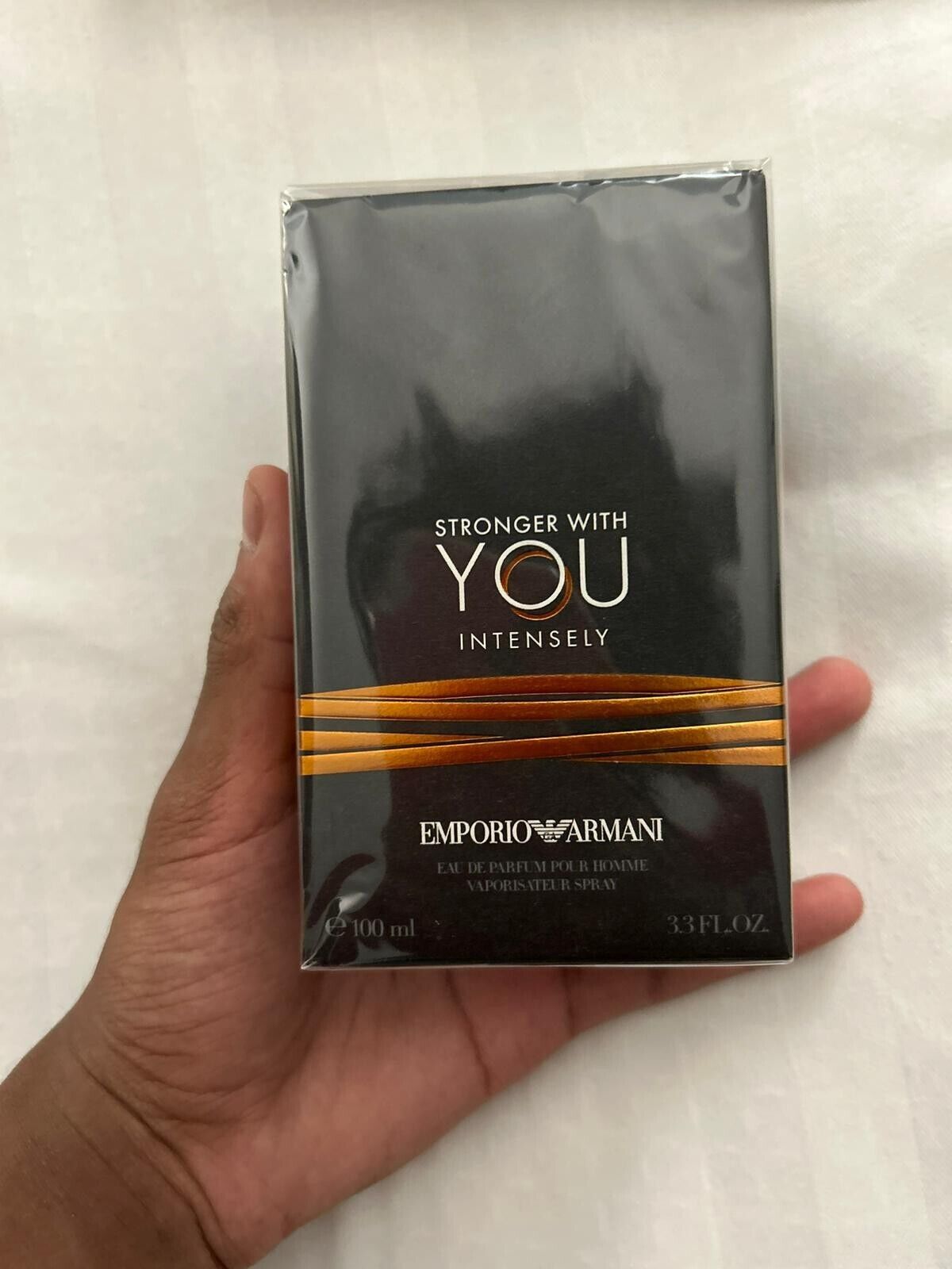Armani Stronger With You Intensely Men's 3.4 fl oz EDP Spray