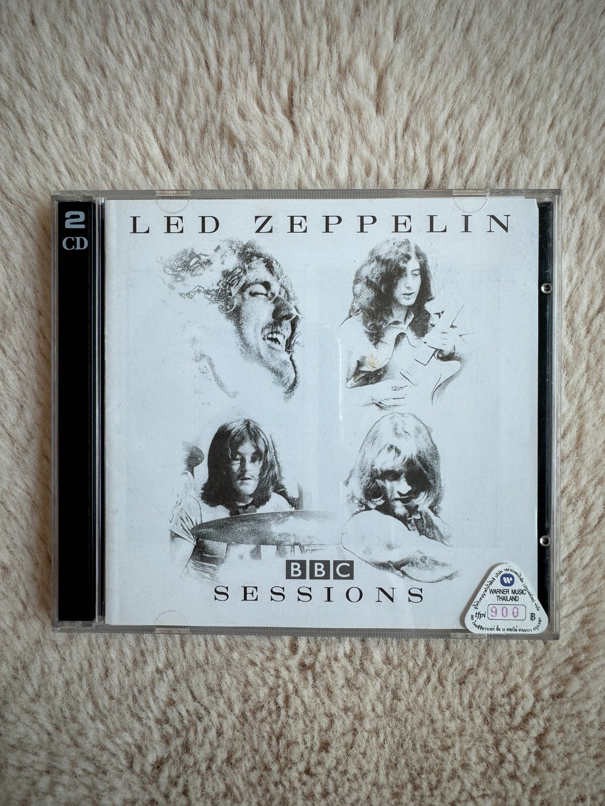 LED ZEPPELIN-John Bonham-1973 RARE Unused Concert Ticket (St