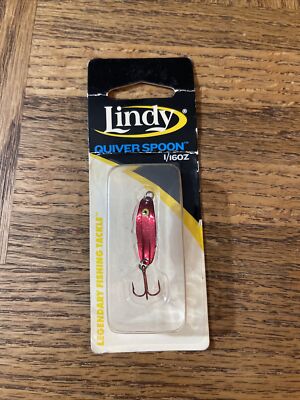 Lindy quiver spoons 2 colors free shipping jigging nip