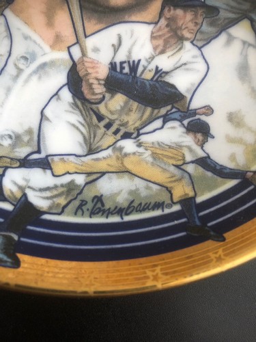 1992 The Hamilton Collection The Legendary ~Lou Gehrig~ The Best Of Baseball