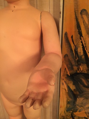 Adorable Vintage Child Boy Male Mannequin 32” Tall No Base