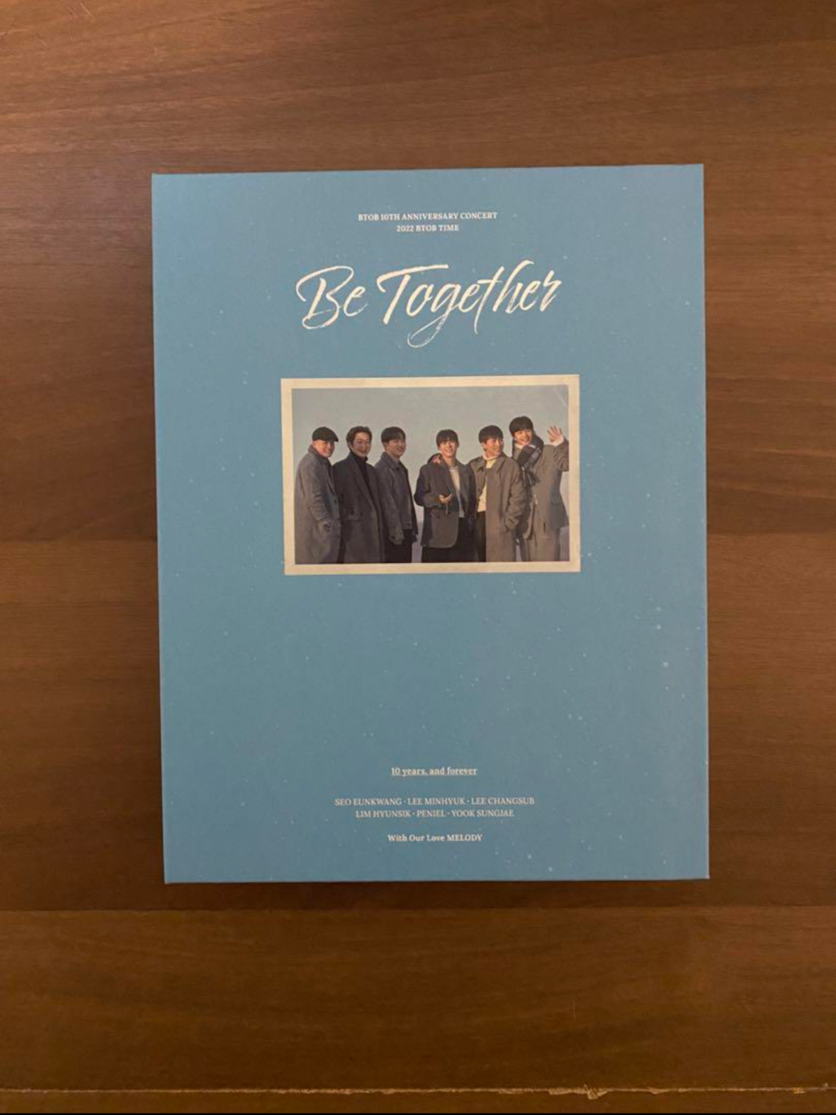 BTOB 10Th Anniversary Concert 2022 Be Together DVD 2 discs
