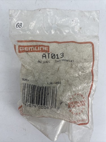 NEW OEM Gemline AT013 Adjustable Fan Thermostat L36-484 