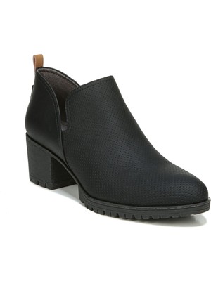 

Женские черные туфли DR SCHOLLS с вырезами по бокам и круглым носком на блочном каблуке без шнуровки Shootie, Черный, H2262S1