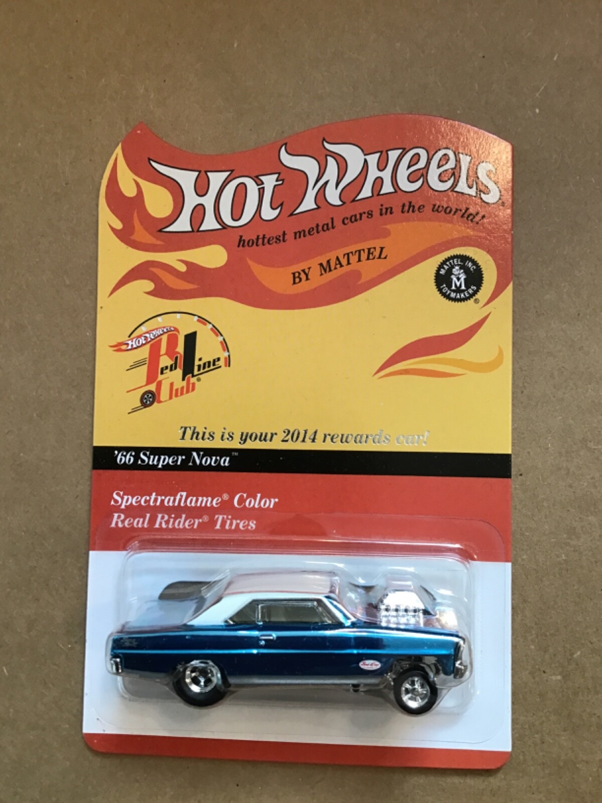 HW RLC限定！　66 スーパーノバ　レア！ HOT WHEELS RLC '66 SUPER NOVA, REAL RIDERS, #9178/10200, NM