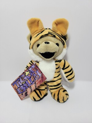Grateful Dead Bean Bear Tiger Billy Series 13 Liquid Blue 2004 ~RARE 7'' TIGER 