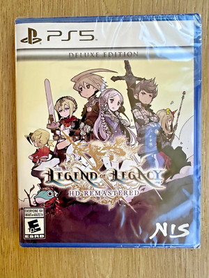The Legend of Legacy HD Remastered Deluxe Edition PS5 US Ver Brand New Sealed