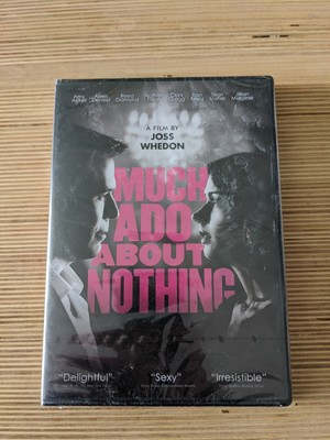 Much Ado About Nothing DVD 2013 Nathan Fillion Shakespeare New SEALED