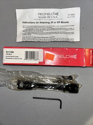 Redfield JR BLA Scope Mount Base Browning Lever Action #511150