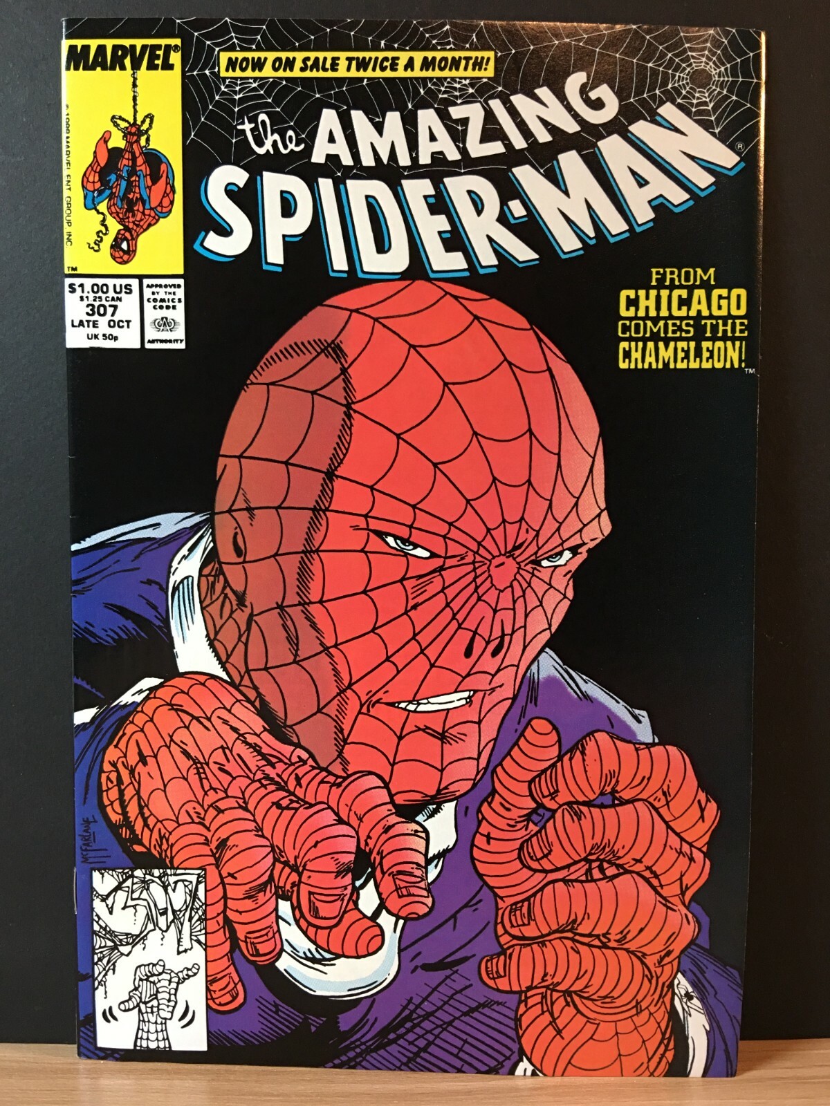Amazing Spider-Man #307 VF Chameleon Cover Modern Age Comic