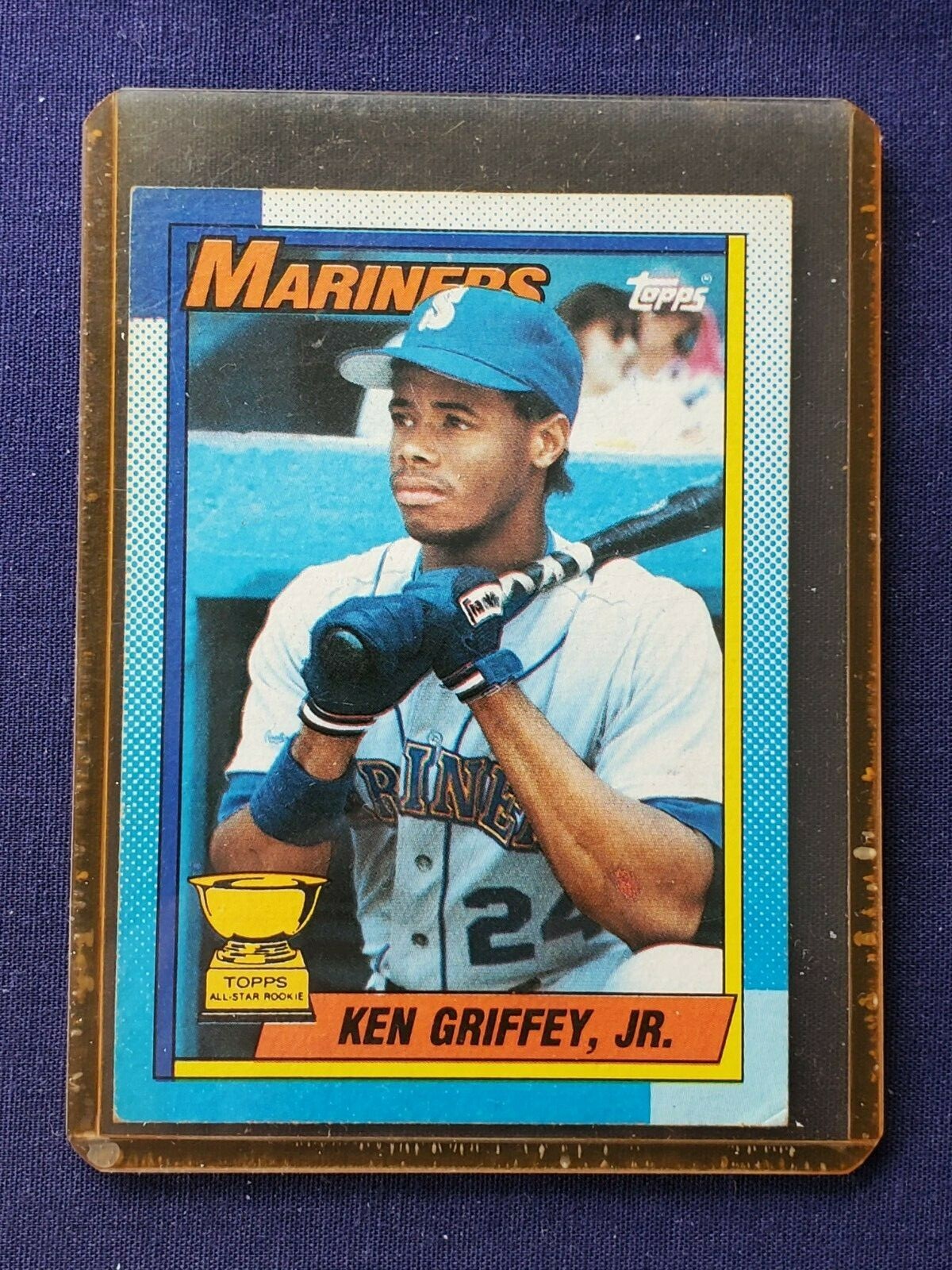 Topps ERROR 1990 Ken Griffey Jr. Seattle Mariners #336