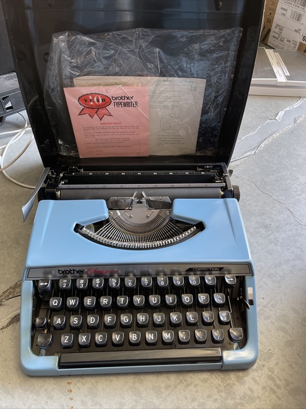 1978 Brother Charger 11 on the Typewriter Database