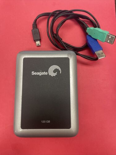 Seagate ST90000U2 Black/Silver Portable 120GB USB 2 5400RPM External Hard Drive