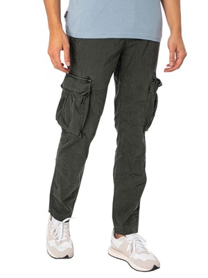 Мужские брюки-карго Superdry Core, зеленые