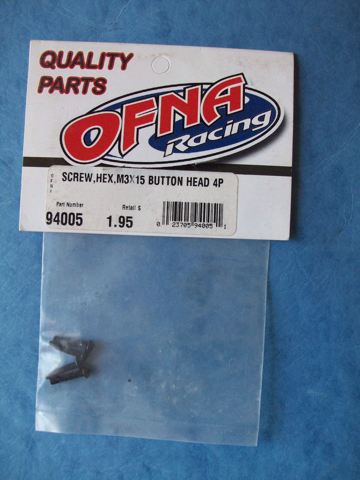 その他 naho VINTAGE OFNA 94005 BUTTON HEAD HEX SCREW M3 X 15 (4) OFN94005 NIP