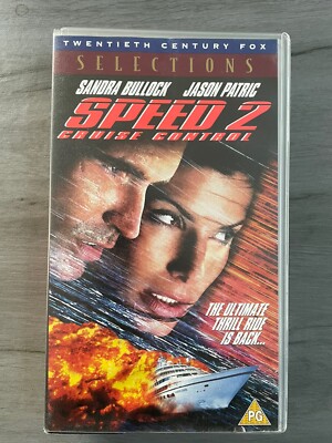 Speed 2 - Cruise Control Sandra Bullock VHS