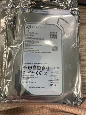 Seagate SkyHawk 1TB SATA 6Gb/s 64MB Cache 3.5'' CMR Air