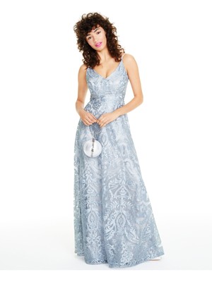 

СКАЖИ ДА женскому серебряному платье на тонких бретельках в полный рост с завышенной талией, Серебряный