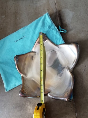 Tiffany & Co Elsa Peretti Sterling Star Plate 10
