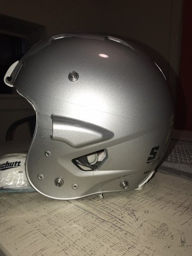 Schutt YOUTH ION 4D Football Helmet GREY Silver Metallic New Other Size Small