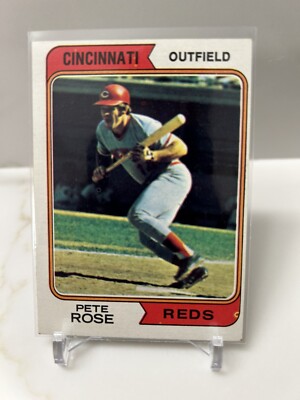 1974 Topps #300 Pete Rose Cincinnati Reds Baseball Card EX *VINTAGECARDS 4U*
