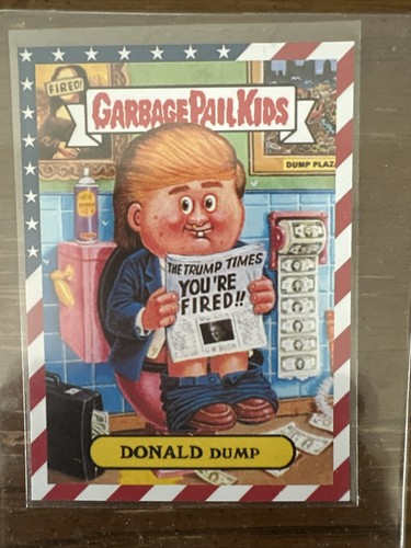 CUSTOM/REPLICA DONALD DUMP STICKER! PRESIDENT DONALD TRUMP