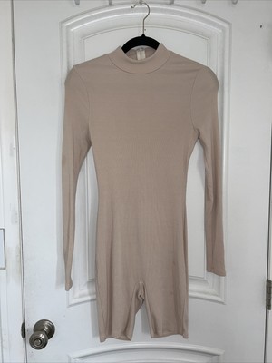 beige body suit