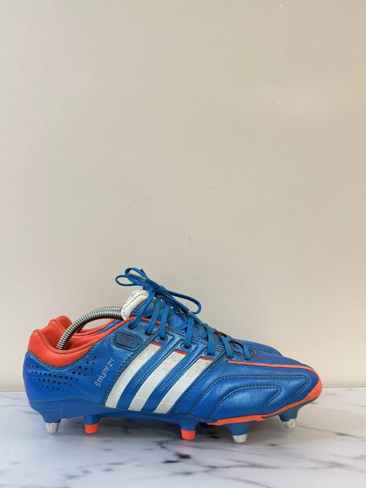 ADIDAS adiPure 11PRO SG G60015 Blue Leather Soccer Cleats
