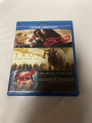 Blue Ray 300, Troy, Alexander Triple Feature