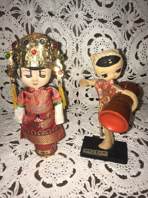 antique oriental dolls