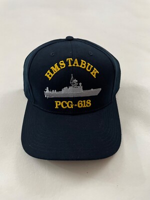 New The Corps HMS Tabuk PCG 618  Blue Baseball Cap One Size