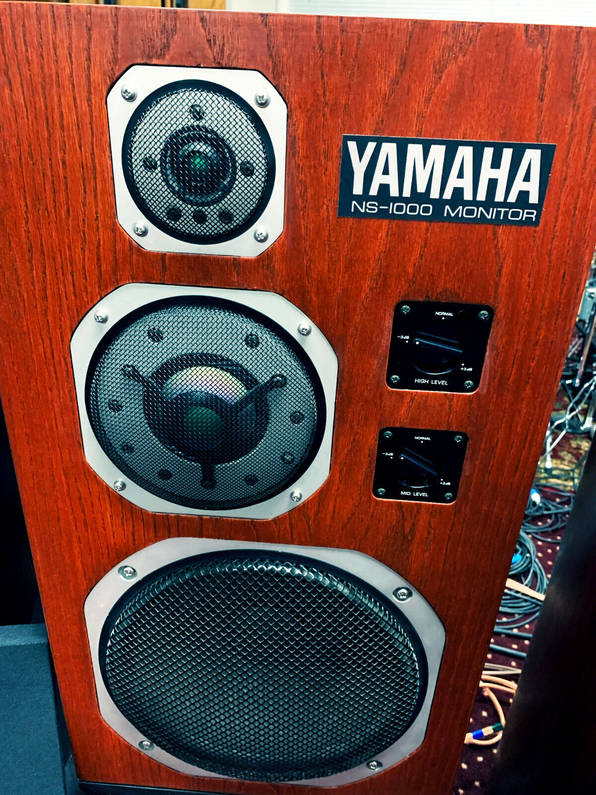 Yamaha NS1000M Studio Monitors Refinished and rebuilt with Yamaha NS1000M Studio Monitors Refinished and rebuilt with