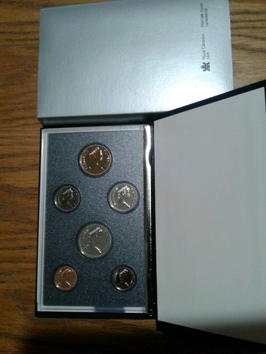 1989 Canadian Specimen Set 6 First Strike coins...Beautiful
