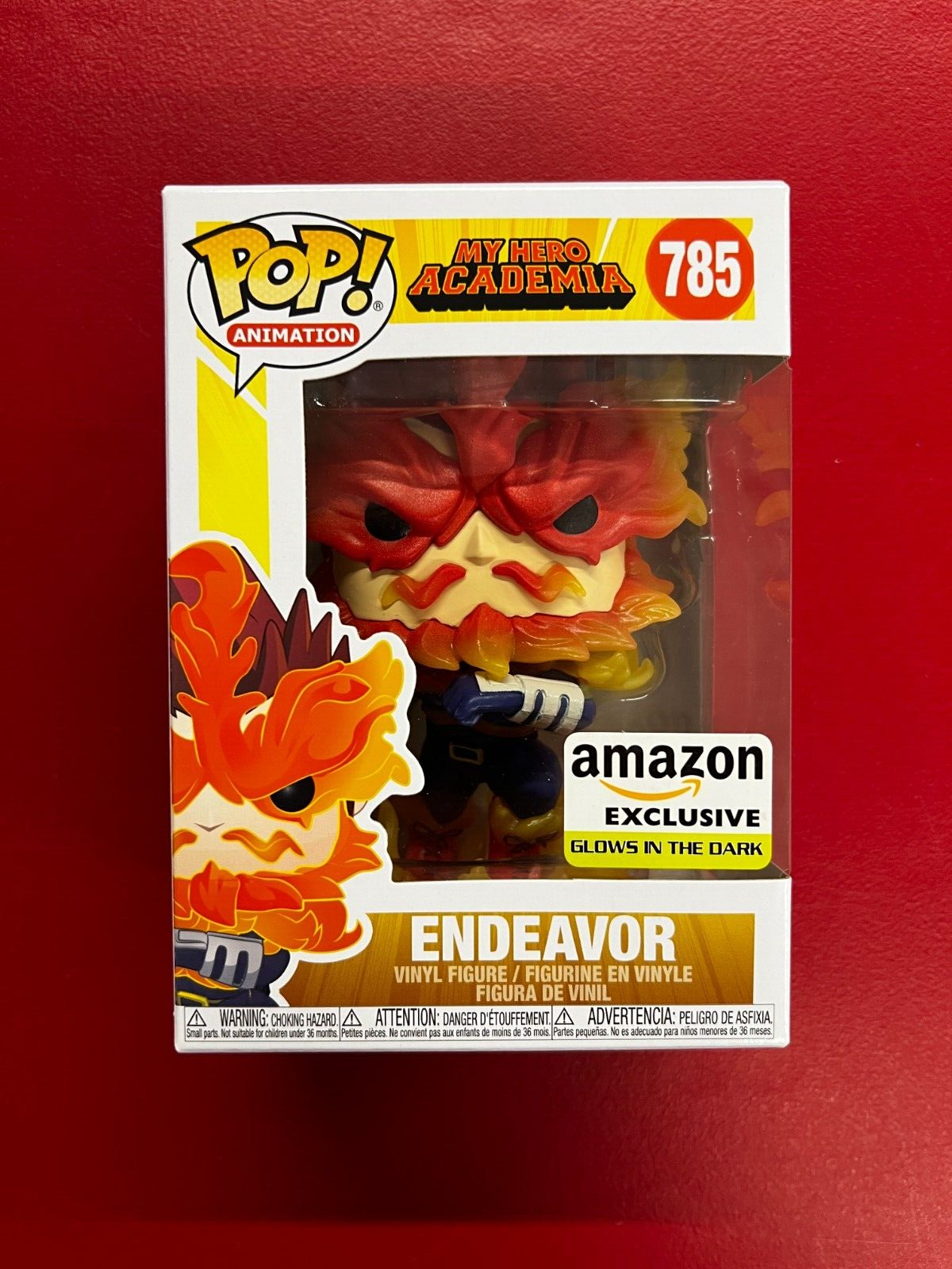 【未開封】ヒロアカ　エンデヴァー　Funko Pop! Endeavor 785 Funko Pop My Hero Academia Endeavor #785 Glow in the Dark